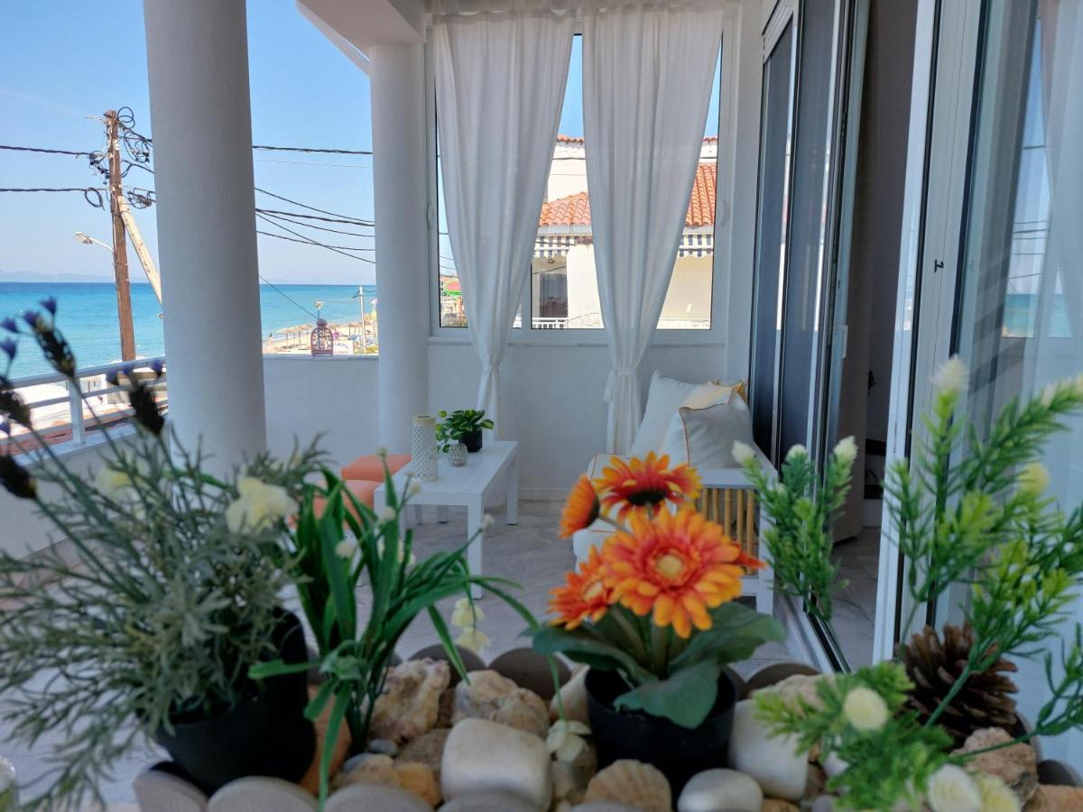 Nefeli Seaside Apartments Полихроно Экстерьер фото